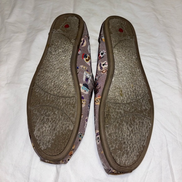 Skechers Bobs for Dogs Canvas Slip On Shoes with Dog Pattern Women’s Size 7 - Picture 6 of 6